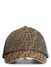 Fendi Women's Baseball Jacquard Ricic In Tabacco
