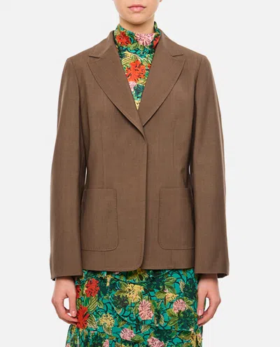 Fendi Women Blazer In Brown
