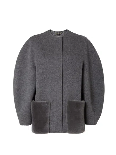 FENDI FENDI WOMEN BLOUSON COCOON PUFFER