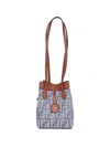 Fendi Women Blue  Origami Mini Minibag In Multi