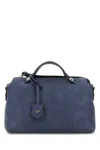 Fendi Women Blue Leather Medium By The Way Handbag