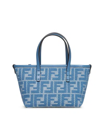 Fendi Women Blue Roll Mini Minibag