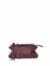 Fendi Women Burgundy By The Way Selleria Medium Reversible Handbag In Burgundy
