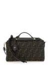 Fendi Soft Medium Cross-body Bag With Leather Accents In Multi