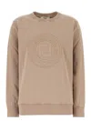 Fendi Felpa Oversize In Cotone Cappuccino  Donna