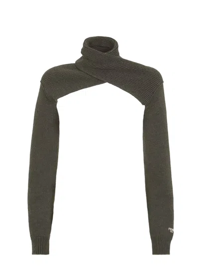 FENDI FENDI WOMEN CASHMERE SHRUG