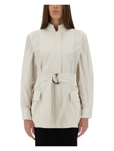 Fendi Structured Cotton And Silk Blouson