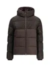 Fendi Women Cotton-blend Down Jacket In Brown