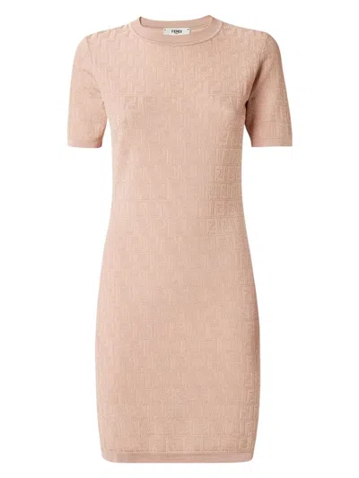 FENDI WOMEN'S COTTON BLEND DRESS