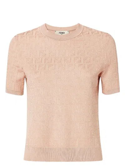 FENDI WOMEN'S COTTON BLEND SWEATER