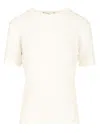 Fendi Women Cotton Blend Sweater In Neutral