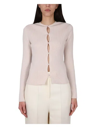 FENDI WOMEN'S COTTON CARDIGAN