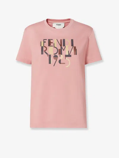 FENDI FENDI WOMEN COTTON T-SHIRT