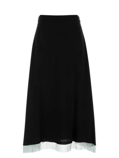 FENDI WOMEN'S CREPE SKIRT