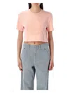 Fendi Women Cropped T-shirt