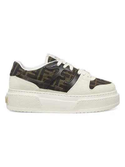 FENDI WOMEN'S CROSTA SNEAKERS