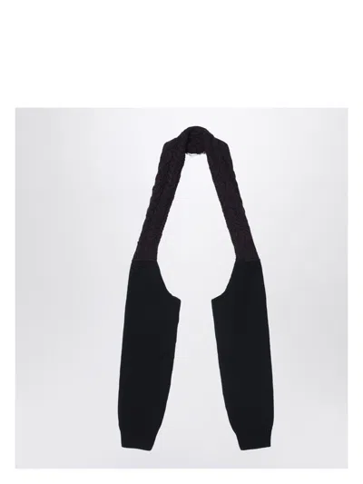 Fendi Women's Dark Wool Shawl