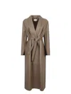 Fendi Brown Deer Leather Coats