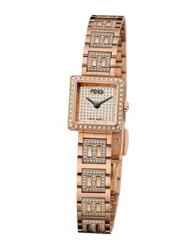 Pre-owned Fendi Women's Diamond Watch Women's