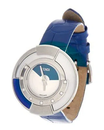 Pre-owned Fendi Women's Diamond Watch Women's