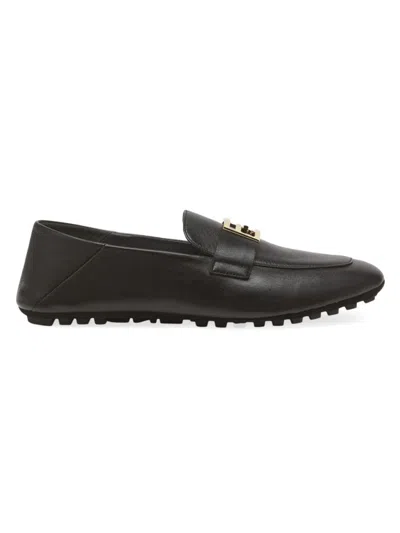 Fendi Baguette Loafer With Ff Motif In Black