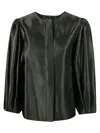 Fendi Women Duchess Blouson In Green