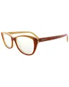 Fendi Women's F1002/249/52 52mm Optical Frames In Brown