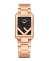 Fendi Women's F107050601 Watch In Gold