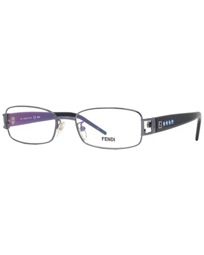 Fendi Unisex F941r 50mm Optical Frames In Metallic