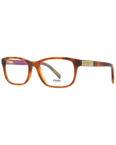 Fendi Women's F980 50mm Optical Frames In Orange