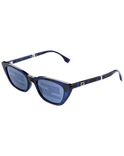 Fendi Women's Fe40089i 53mm Sunglasses