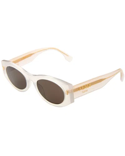 Fendi Women's Fe40125 52mm Sunglasses In Multi