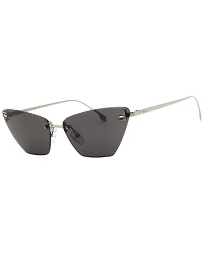 Fendi Women's Fe4160us 57mm Sunglasses In Silver