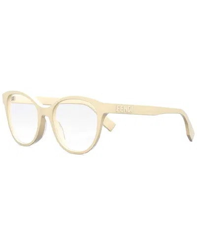 Fendi Women's Fe50024i 52mm Sunglasses In Neutral