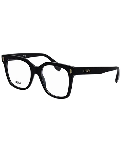 Fendi Women's Fe50054 52mm Optical Frames In Black