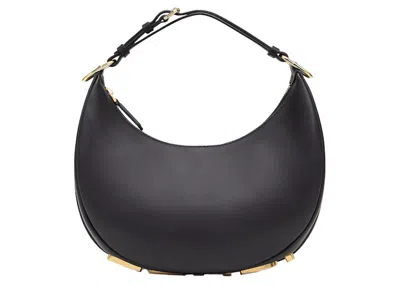Pre-owned Fendi Women's  By Marc Jacobs Graphy Small Black Leather Bag