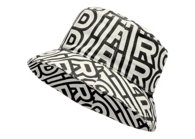 Pre-owned Fendi Women's  By Marc Jacobs Hat Twotone Canvas Bucket Hat In Multi