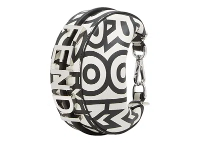 Pre-owned Fendi Women's  By Marc Jacobs Nano Graphy Twotone Leather Charm In Multi