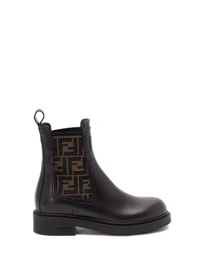 FENDI FENDI WOMEN `FENDI FILO` ANKLE BOOTS
