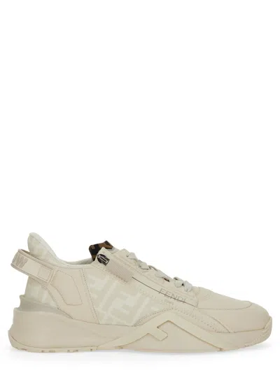 Fendi Women " Flow" Sneaker In White