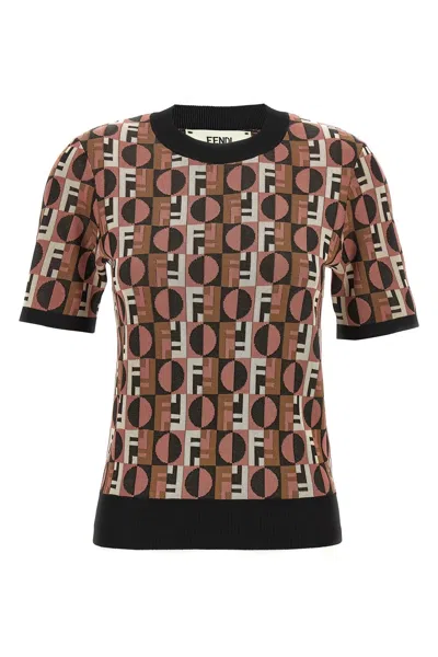 FENDI FENDI WOMEN 'FENDI OPTICAL' SWEATER