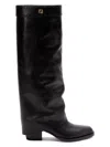 Fendi Show High-heeled Boots In Black