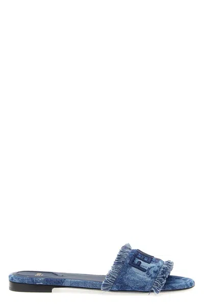FENDI FENDI WOMEN 'FENDI SUNSHINE' SLIDES