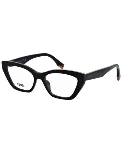 Fendi Women's  Way 54mm Optical Frames In Black