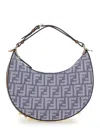 Fendi Women Graphy Denim Embroidrey