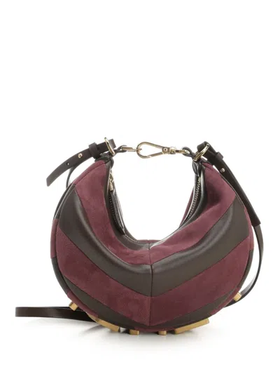 FENDI FENDI WOMEN "FENDIGRAPHY" MINI HOBO BAG