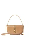 Fendi Women Graphy Wallet On Chain In White