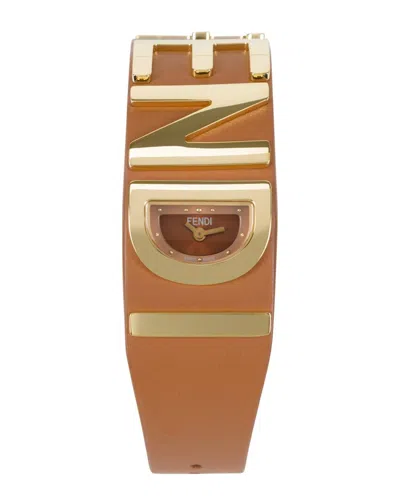 Fendi Women's Graphy Watch In Brown