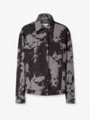 Fendi Women Ff Animalier Denim Jacket In Black