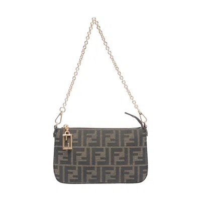 FENDI FENDI WOMEN FF BAGUETTE POUCH